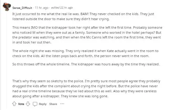 'They Knew she was long gone,' stated a user ( Reddit/ Sense Difficult)