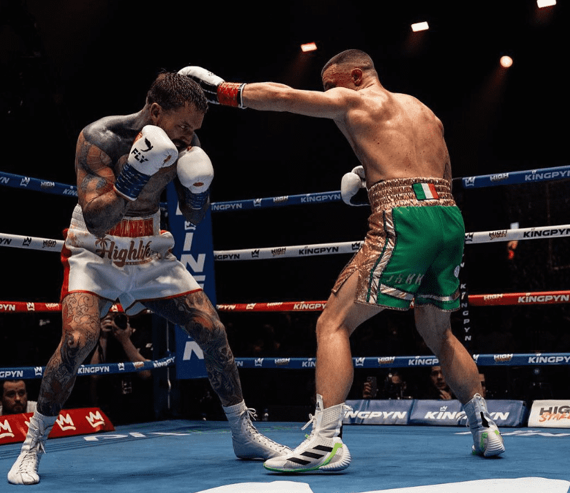 Aaron Chalmers wants to fight Jake Paul in a crossover fight (aaroncgshore/Instagram)
