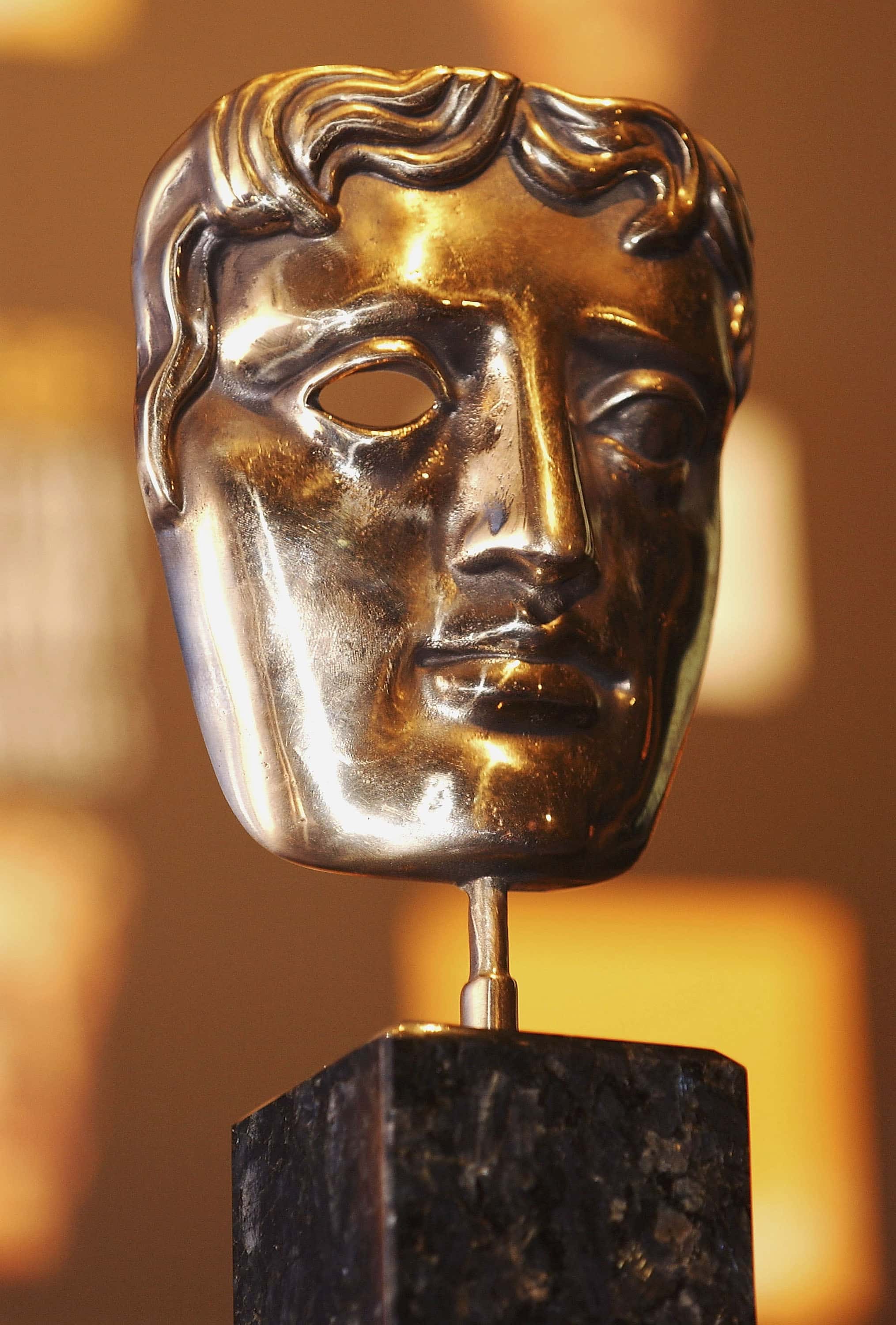 A BAFTA Award is pictured at the nominations and details of this year's BAFTA Awards at BAFTA on Januray 19, 2004 in London.