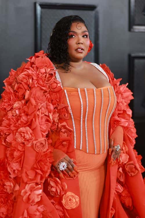 Lizzo attends the 65th GRAMMY Awards on February 05, 2023 in Los Angeles, California.