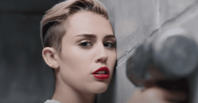 Miley Cyrus in a still from 'Wrecking Ball' music video (Miley Cyrus/YouTube)