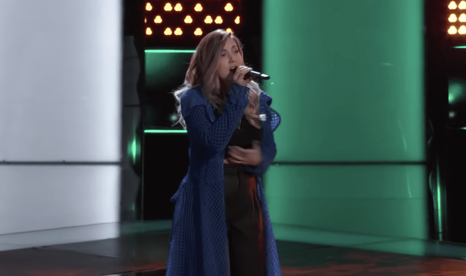 Maelyn Jarmon during her blind auditions (The Voice/Youtube)
