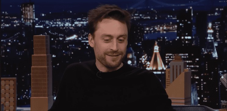 Kieran Culkin talking about Succession's final season, who almost played Roman Roy on The Tonight Show Starring Jimmy Fallon (thetonightshowstarringjimmyfallon/YouTube)