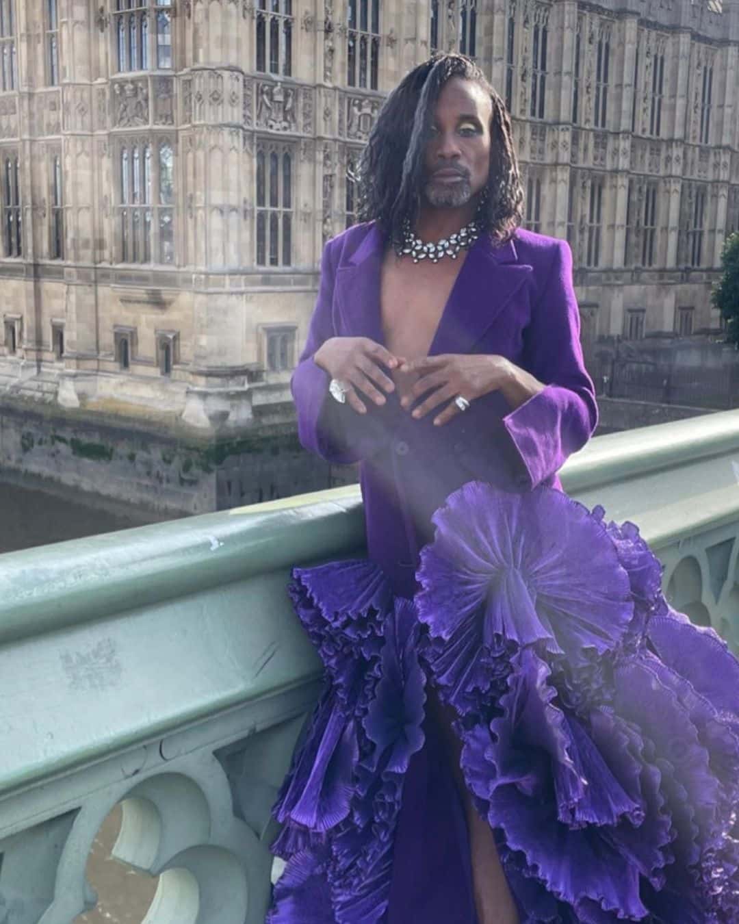 Billy Porter sold off his house to make a last ditch attempt against financial uncertainty. (Instagram/@thebillyporter) 