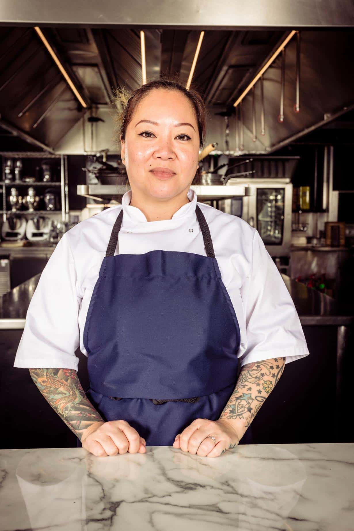 Sue on Netflix's 'Five Star Chef' Season 1 (Channel 4/Website) 