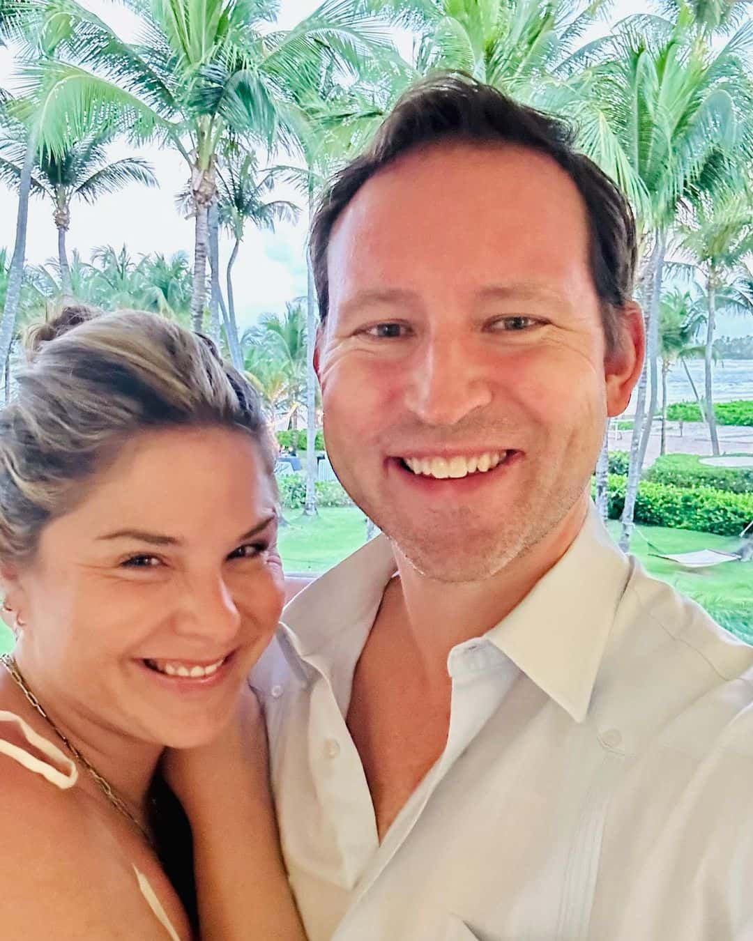 Henry who previously worked as a deputy operations manager for George W. Bush's re-election campaign, proposed to Jenna in 2007 and a year later they tied the knot in a lavish ceremony (jennabushhager/Instagram)