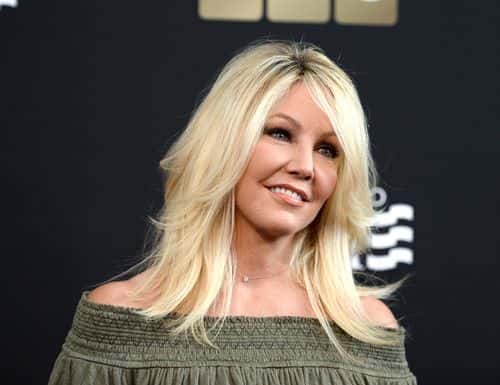 In this handout photo provided by Discovery, Actress Heather Locklear attends TLC 