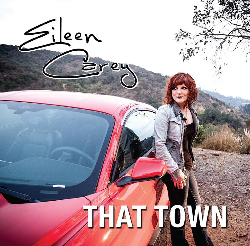 The album art for Eileen Carey's latest single 'That Town'