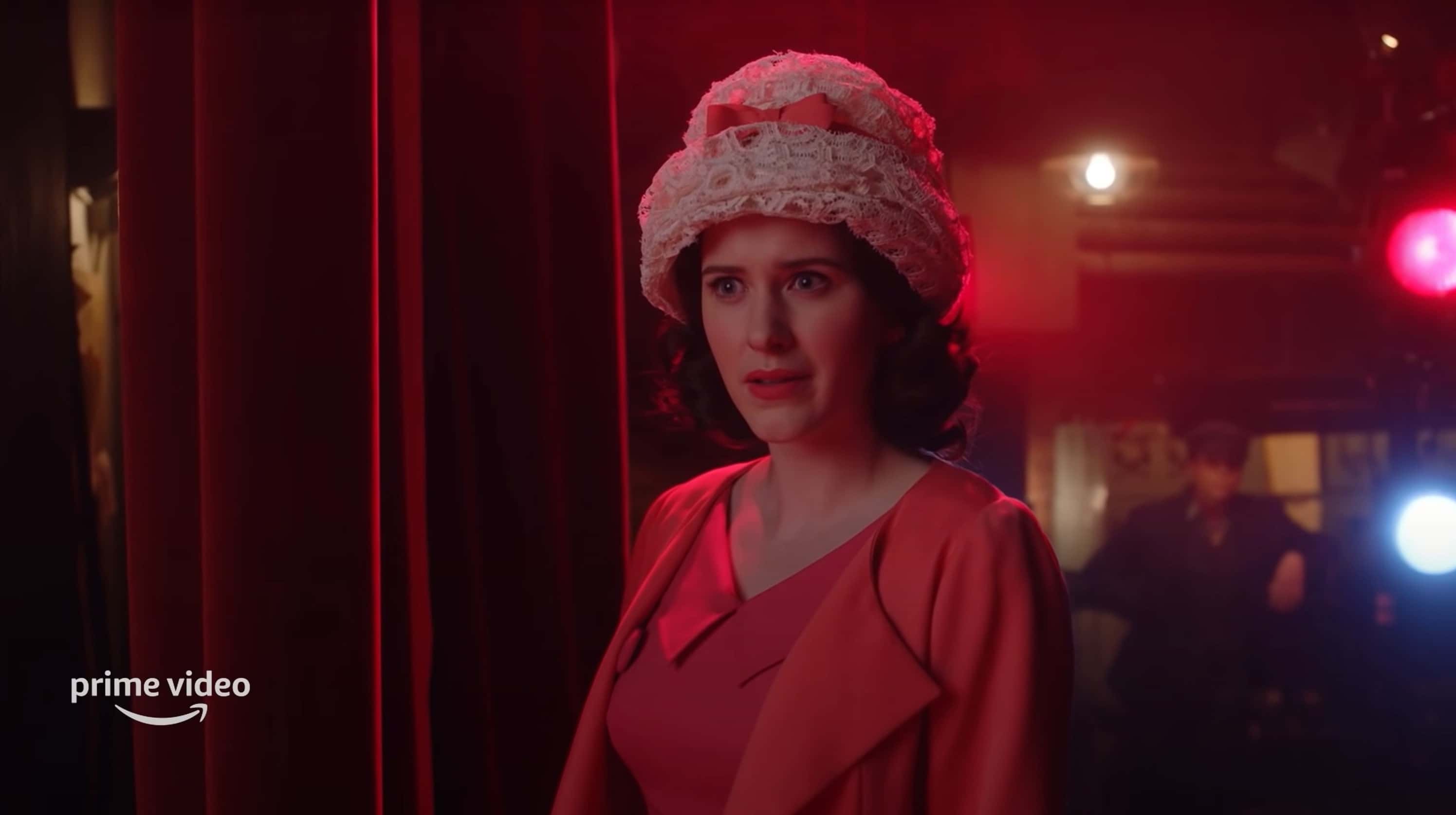 Rachel Brosnahan in a still from Season 4 of 'The Marvelous Mrs. Maisel' (Prime Video)