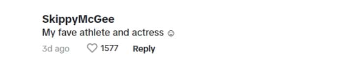 Olivia Dunne's fan reaction (overtimemegan/ TikTok)