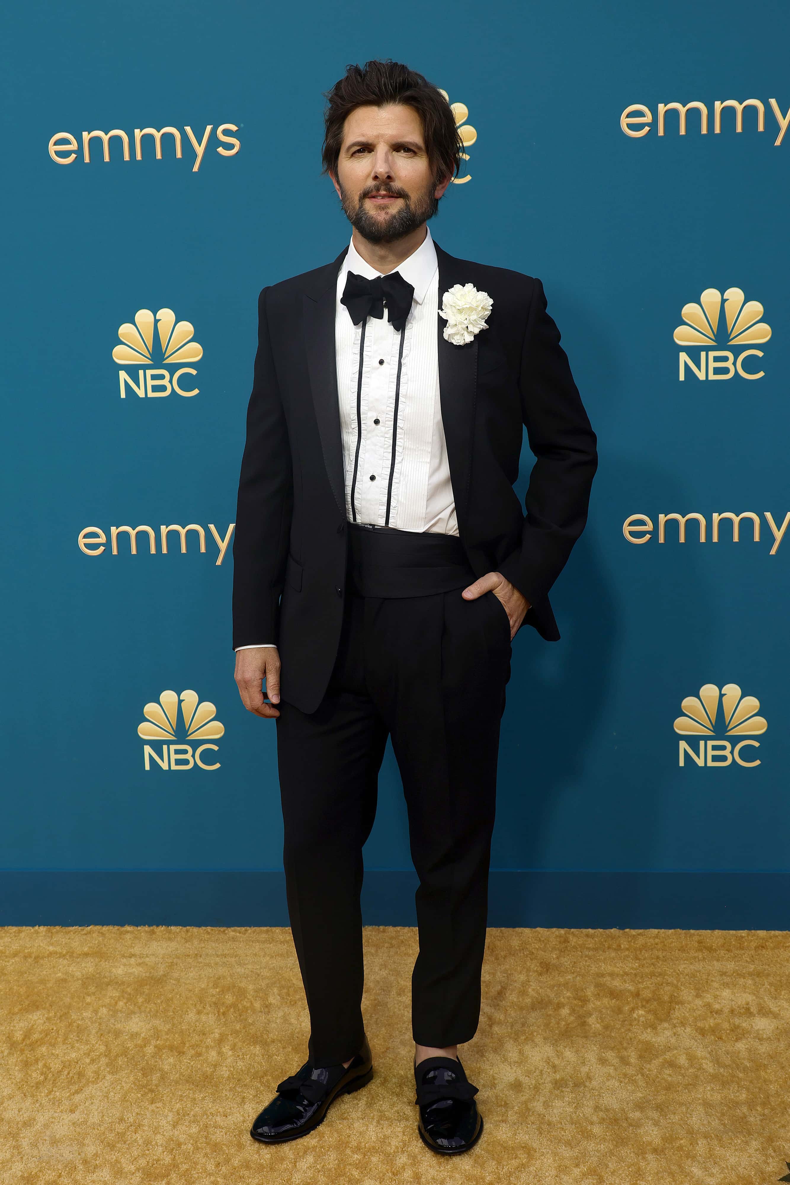 Adam Scott attends the 74th Primetime Emmys at Microsoft Theater on September 12, 2022 in Los Angeles, California.