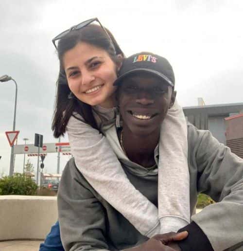 Khaby Lame with Zaira Nucci (@khaby001/instagram)