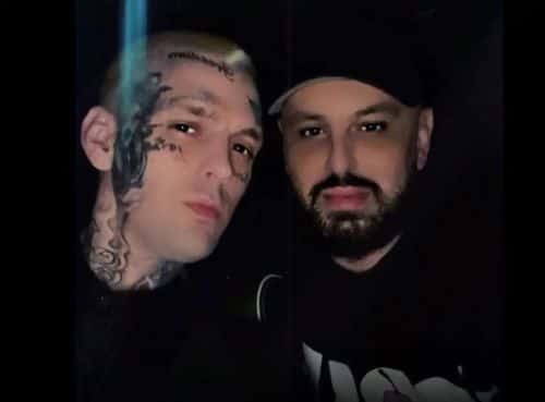 Aaron Carter with friend Gary Madatyan (Gary Madatyan/Instagram)