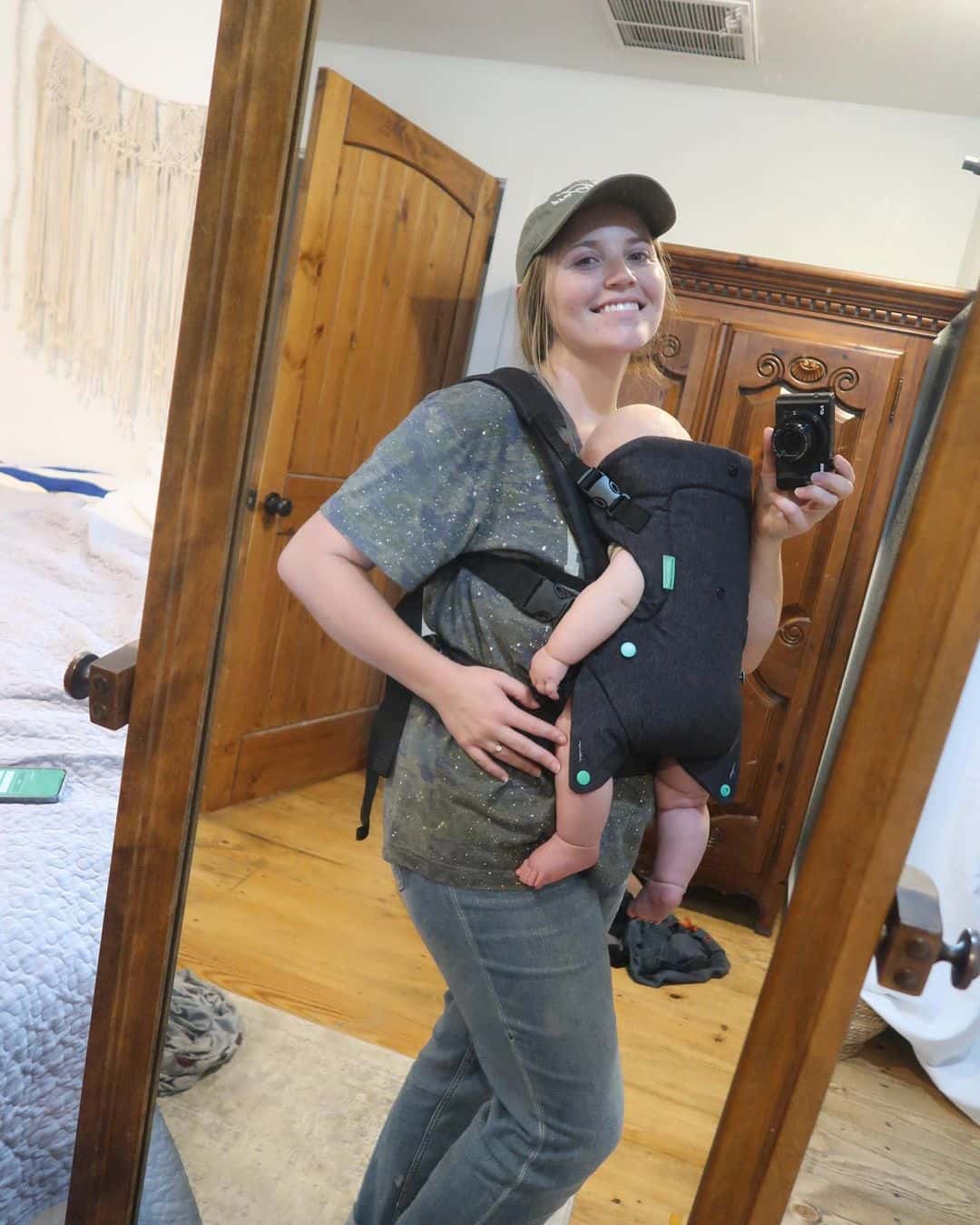 Joy-Anna Duggar and her husband were diagnosed with Covid-19 during her second pregnancy. (Instagram/@joy4site) 