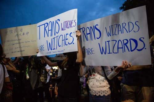 JK Rowling had been previously accused of making transphobic comments and had to face a lot of heat publicly. (Getty Images)