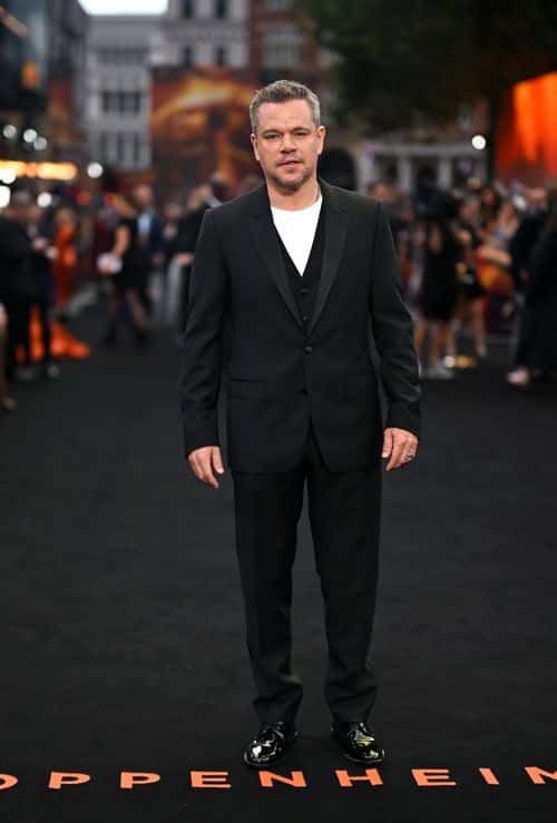 Matt Damon attends the 