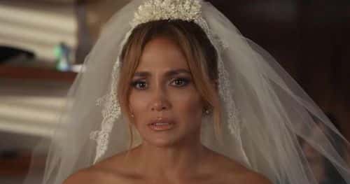 Jennifer Lopez in a still from 'Shotgun Wedding' (Amazon Studios)