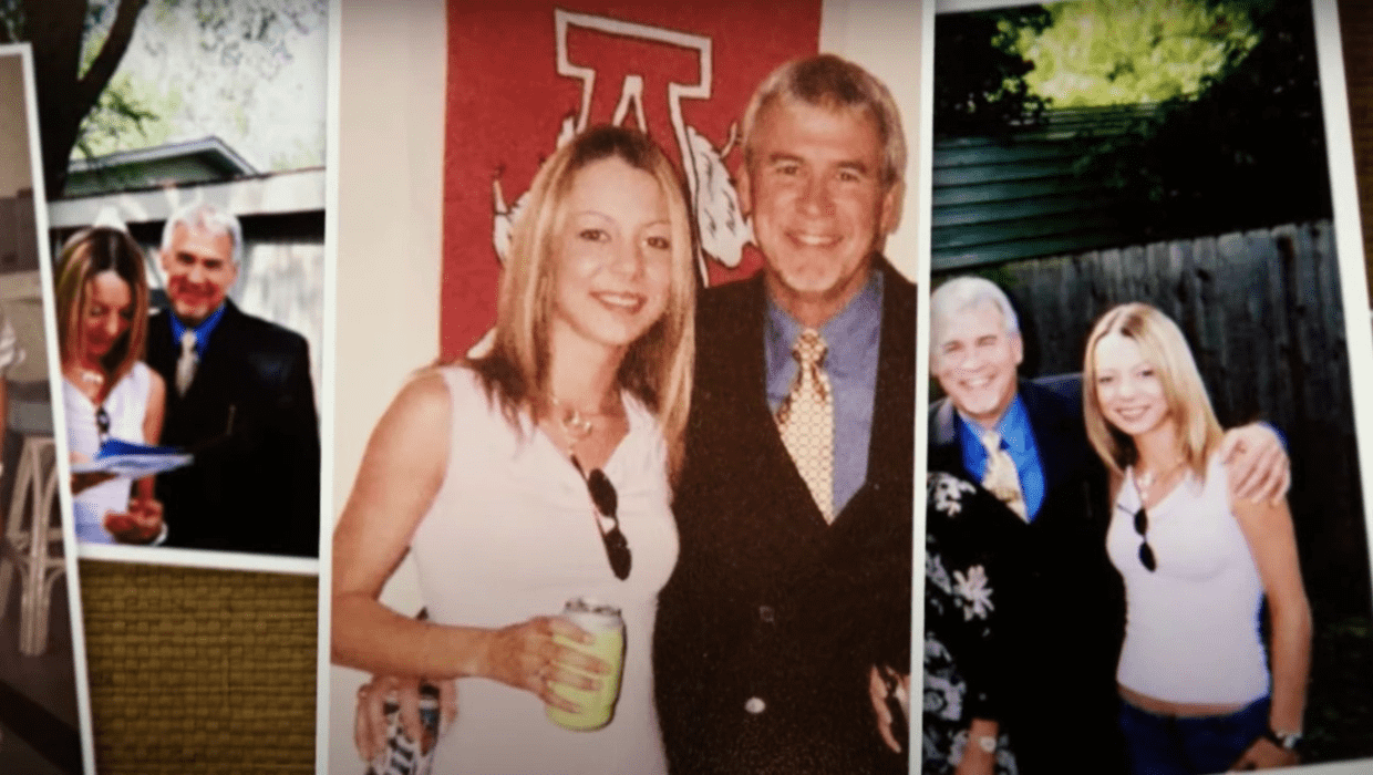 Rebekah Gould with her father Dr. Gould in a still from NBC 'Dateline' (@datelinenbc/Instagram)