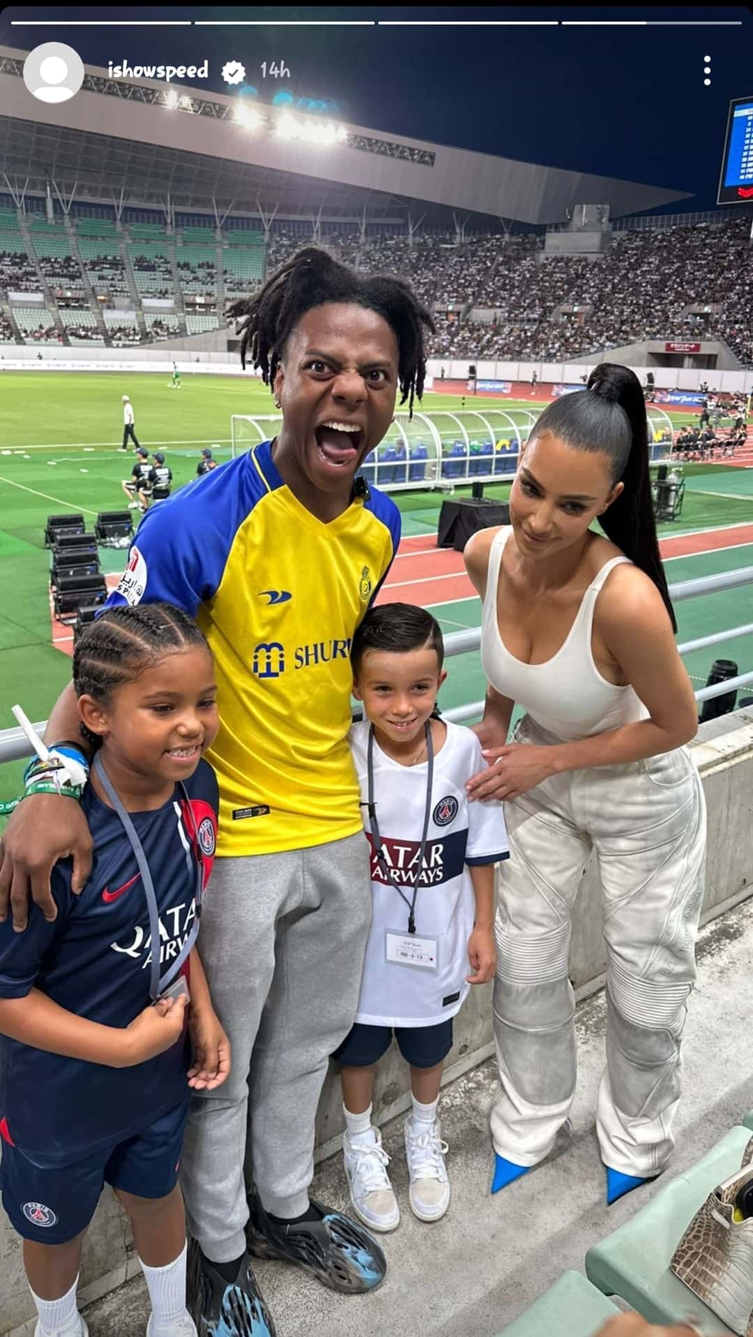 (@ishowspeed/Instagram) 