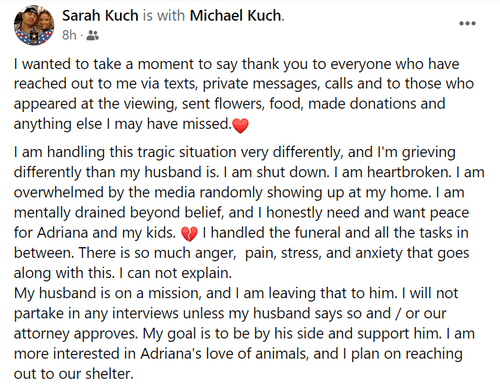 (@Sarah Kuch/Facebook)