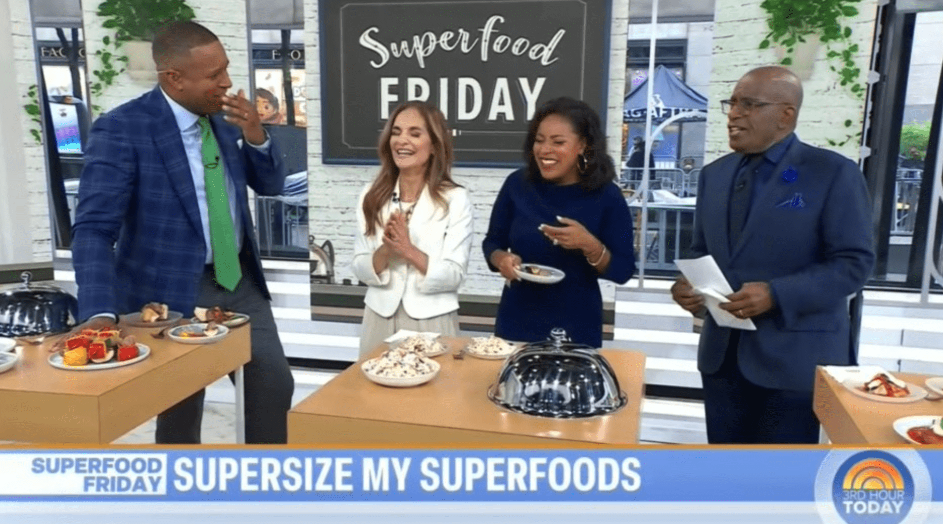 'Today' host Craig Melvin was the first one to tease guest Joy Bauer as Sheinelle Jones and Al Roker laughed (NBC)