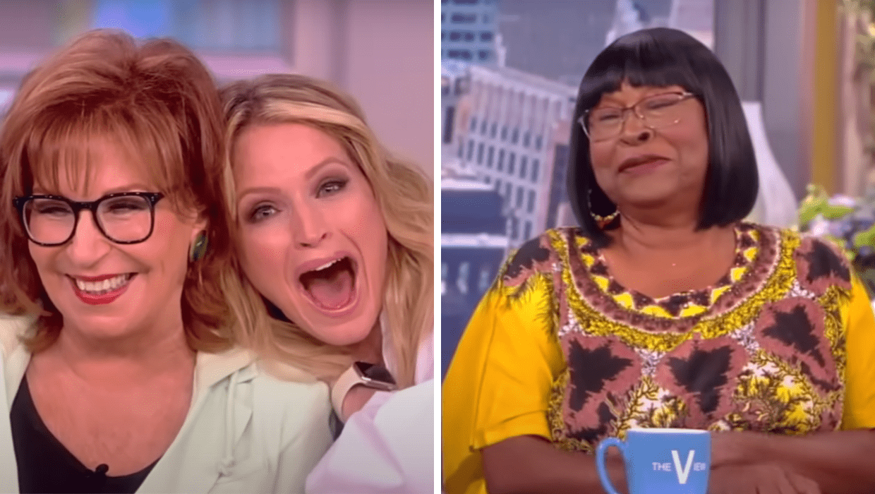 Sara Haines, Joy Behar, and 'The View' co-hosts can't compose themselves at Doris Bowman's candidness (YouTube/The View)