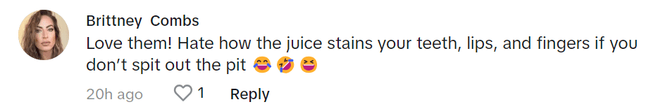 Olivia Dunne TikTok comments section (livvy/ TikTok)