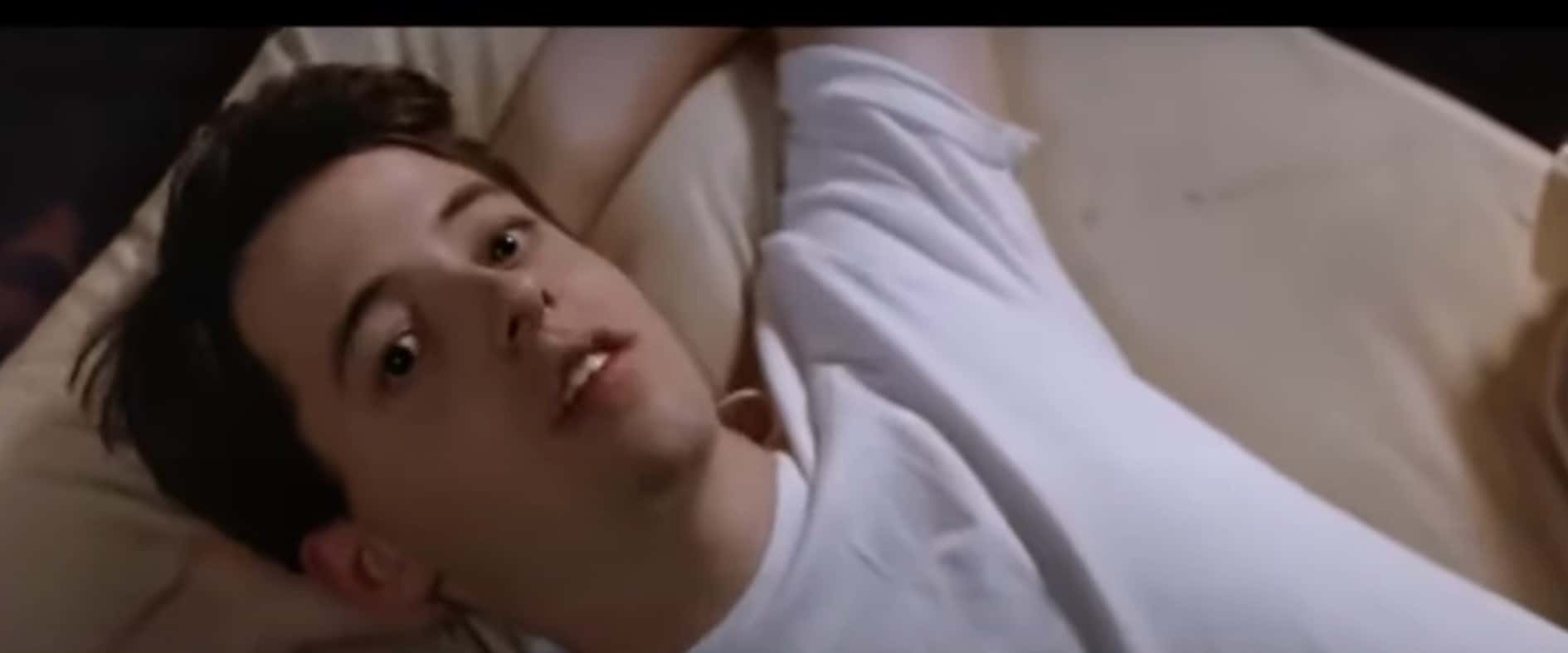 Matthew Broderick in 'Ferris Bueller' (Today)
