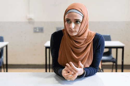 Megan Hajjar in a still from 'Measure for Measure' (Roar Films)