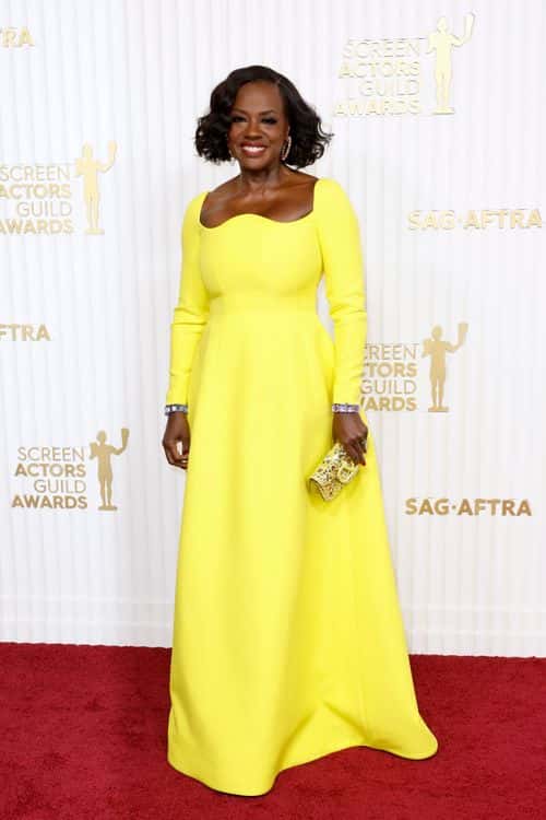Viola Davis attends the 29th Annual Screen Actors Guild Awards at Fairmont Century Plaza on February 26, 2023 in Los Angeles, California.