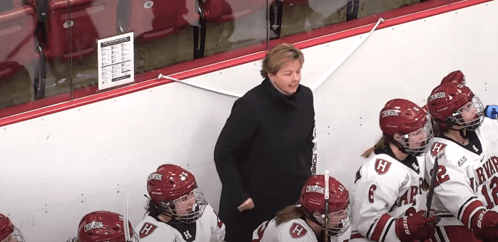 Katey Stone (Harvard Athletics/YouTube)