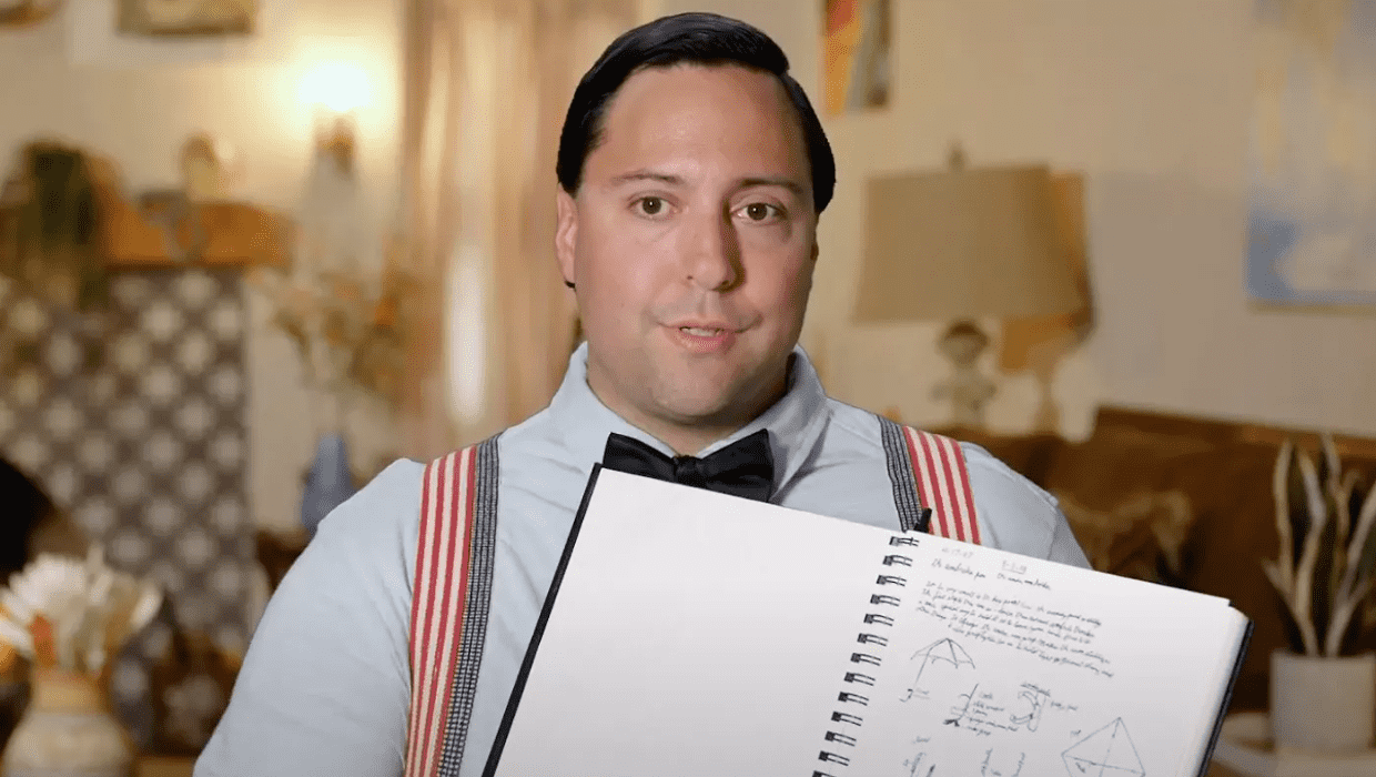 Harold reveals his inventions on 'Match Me Abroad' (TLC)