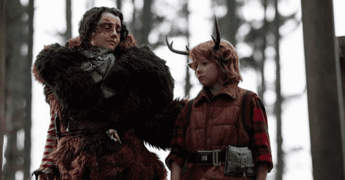 Stefania LaVie Owen and Christian Convery in Sweet Tooth (IMDb)