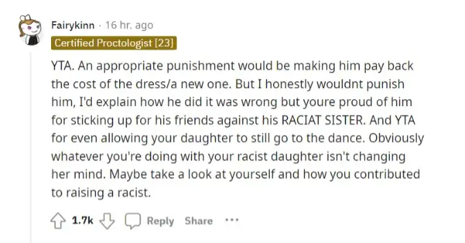 Reddit comment (Reddit)