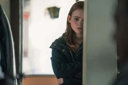 Sadie Sink in a still from 'The Whale' (A24)