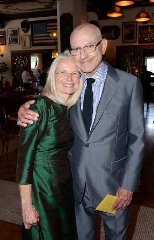 Suzanne Newlander Arkin and Alan Arkin attend Alan Arkin's star ceremony on The Hollywood Walk of Fame on June 7, 2019 in Hollywood, California.