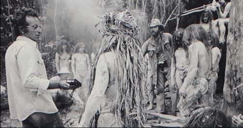Ruggero Deodato on the sets of 'Cannibal Holocaust' (IMDb)