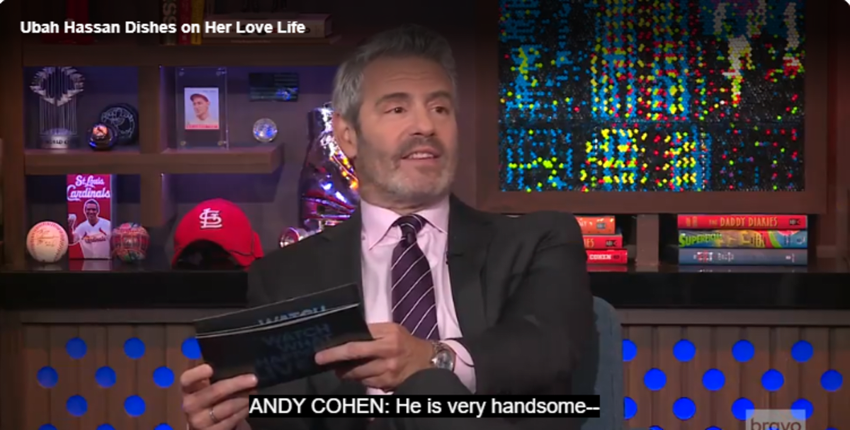 Andy Cohen says he has met 'RHONY' star Ubah Hassan's secret beau (bravotv)