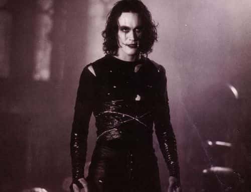 Brandon Lee in 'The Crow' (IMDb)