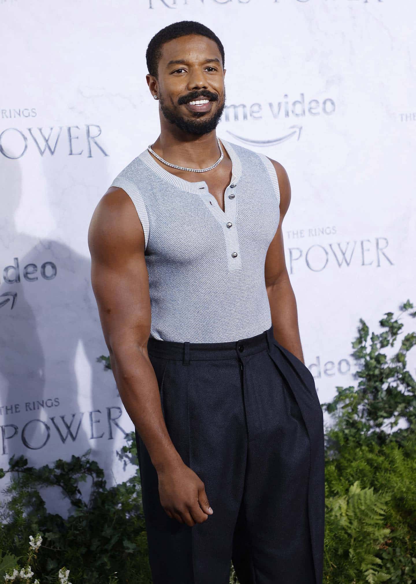 Michael B. Jordan attends the premiere of Prime Video's