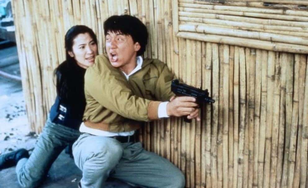 Jackie Chan and Michelle Yeoh in Supercop (IMDb) 