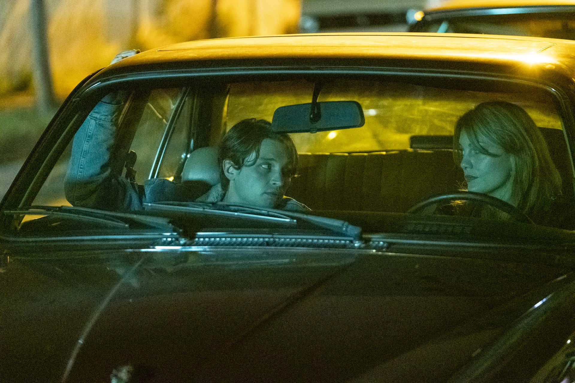 Darren Mann as Baz and Leila George as Smurf Cody in 'Animal Kingdom' Season 6 (TNT)