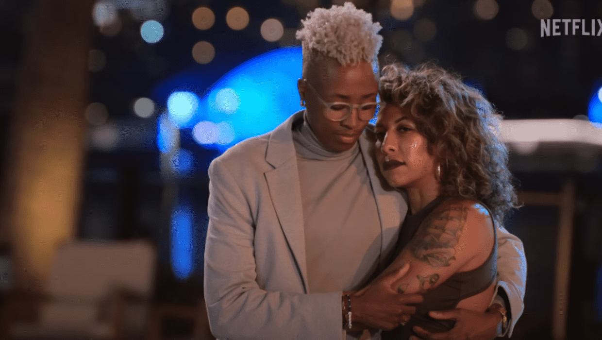 Yoly Rojas and Mal Wright in 'The Ultimatum: Queer Love' (Netflix)