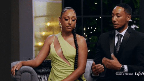 Stacia and Nate in 'Married at First Sight' Season 15 Reunion Part 1 (Lifetime)