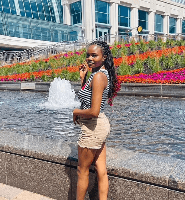 Kenyan nurse Hellen Wendy Nyabuto (Facebook@HellenWendy)