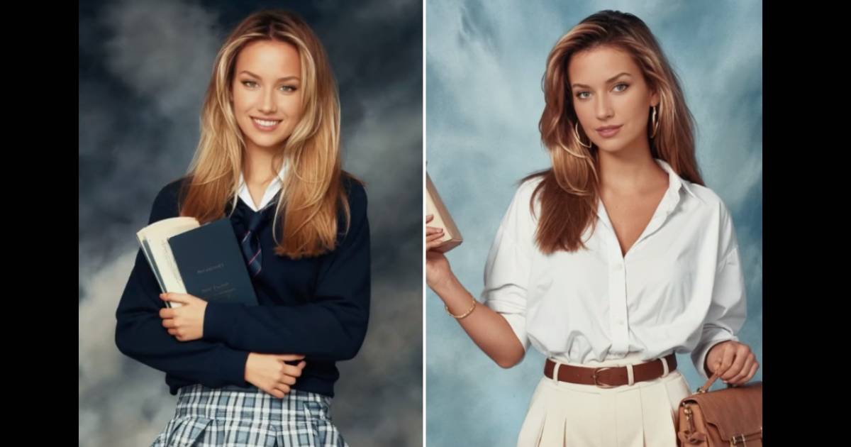 Paige Spiranac 90's look (_paige.renee/ Instagram)