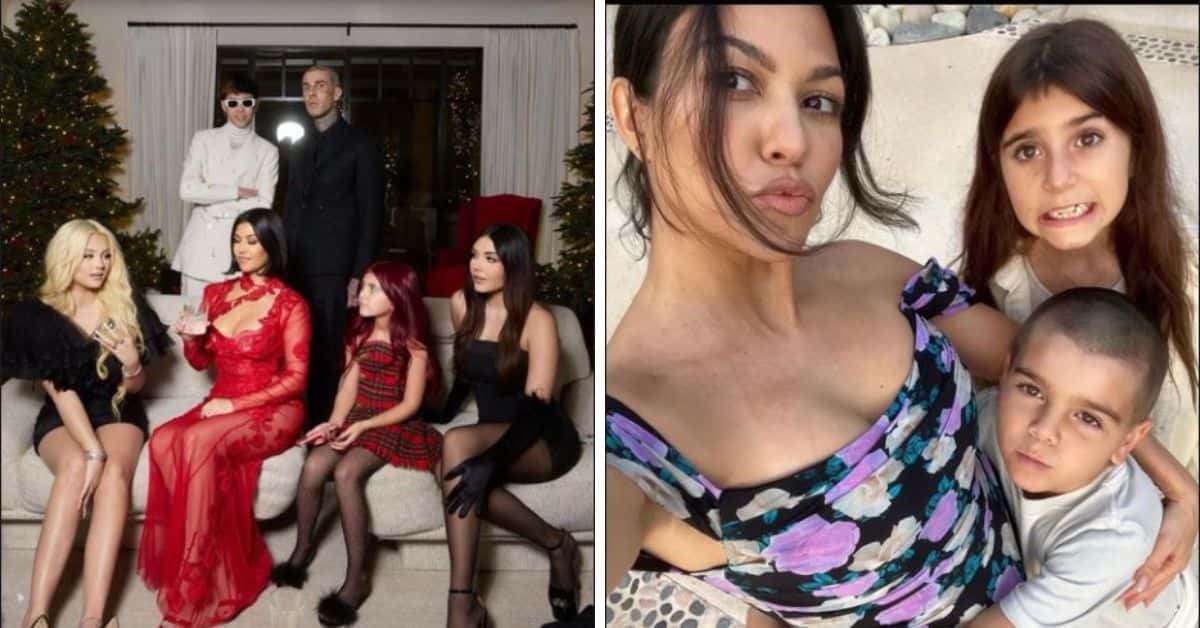 Kourtney Kardashian at Mother's Day (Instagram/@travisbarker)