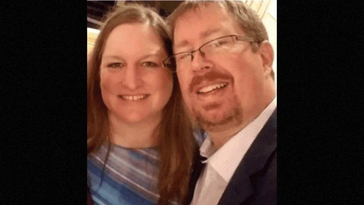 Jamie Faith with his wife Jennifer (GoFundMe)