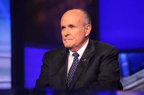 Rudy Giuliani visits