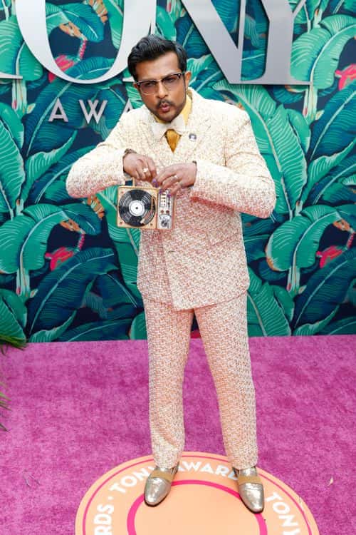 Utkarsh Ambudkar attends The 76th Annual Tony Awards at United Palace Theater on June 11, 2023 in New York City.